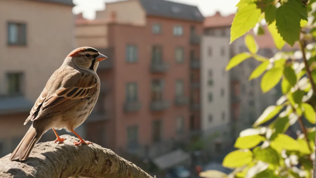 Sparrows Invade Urban Jungles!