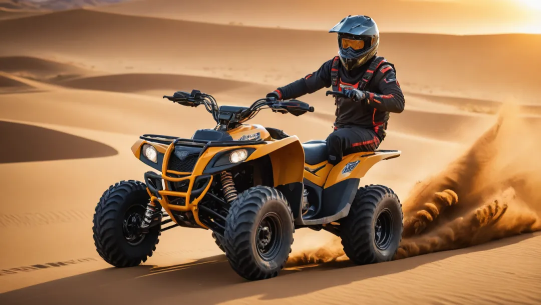 Desert Fury: The Rise of ATV Adventures!