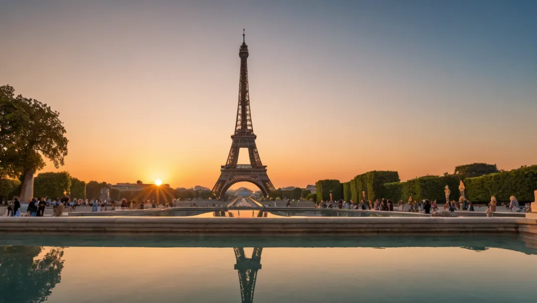 Parisian Panorama: Eiffel Tower in Every Window