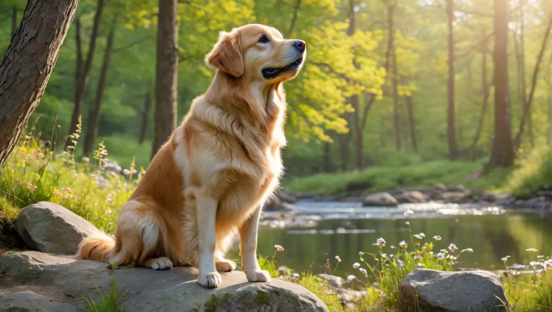 Chú chó Golden Retriever và cuộc phiêu lưu ngoạn cảnh