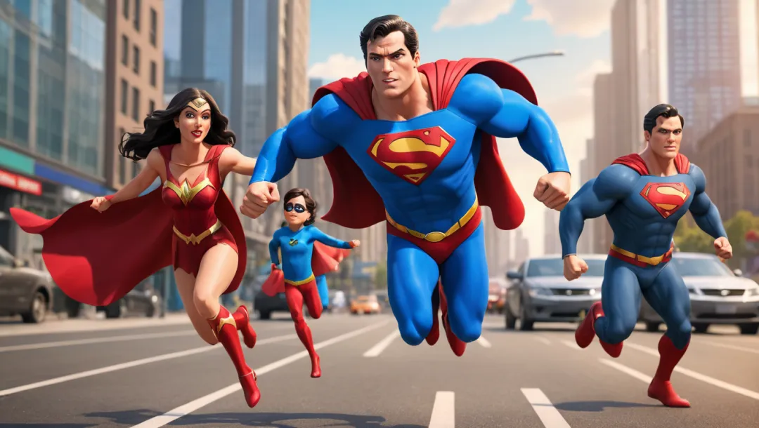 Superman Family Soars in Sequel