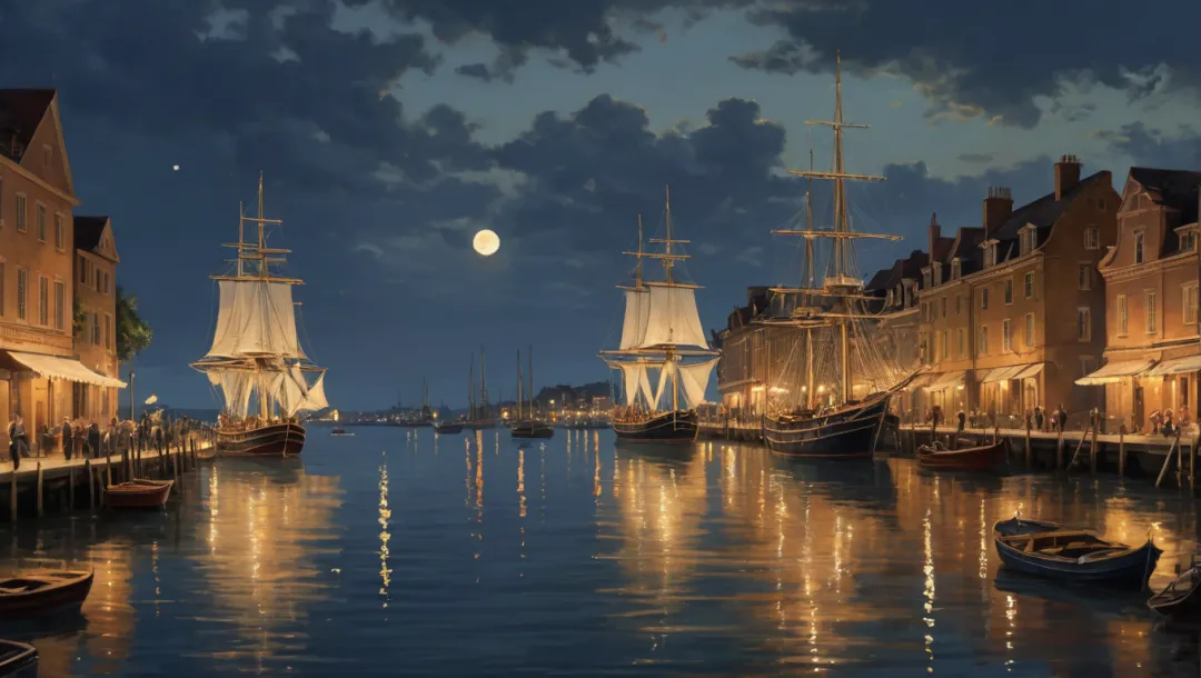 Illuminating Vernet’s Moonlit Masterpiece