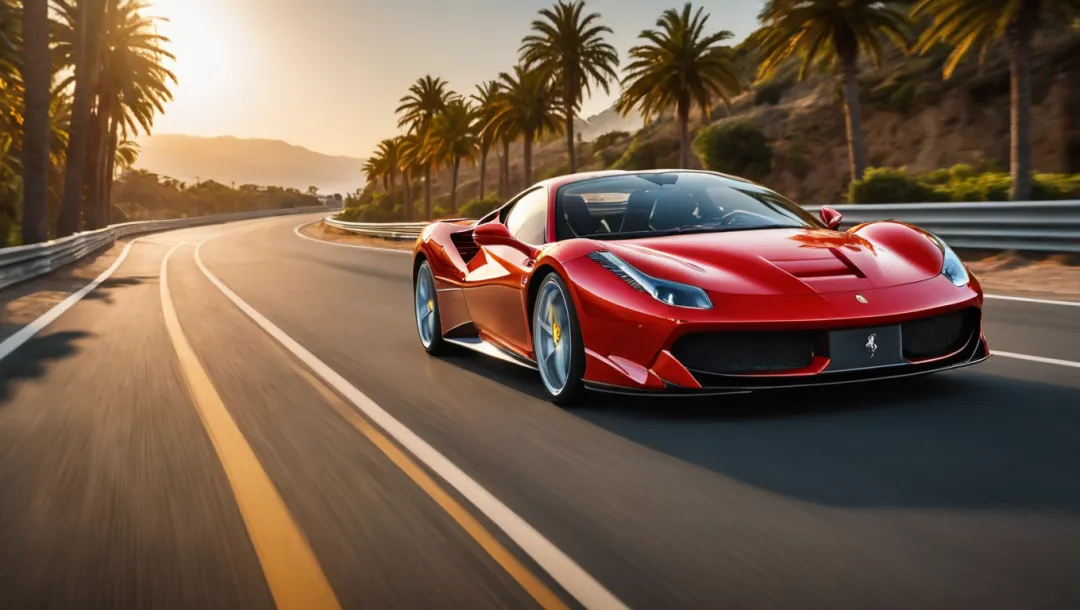 Ferrari: Khi động cơ gầm rú, mọi cảnh đều là phim!