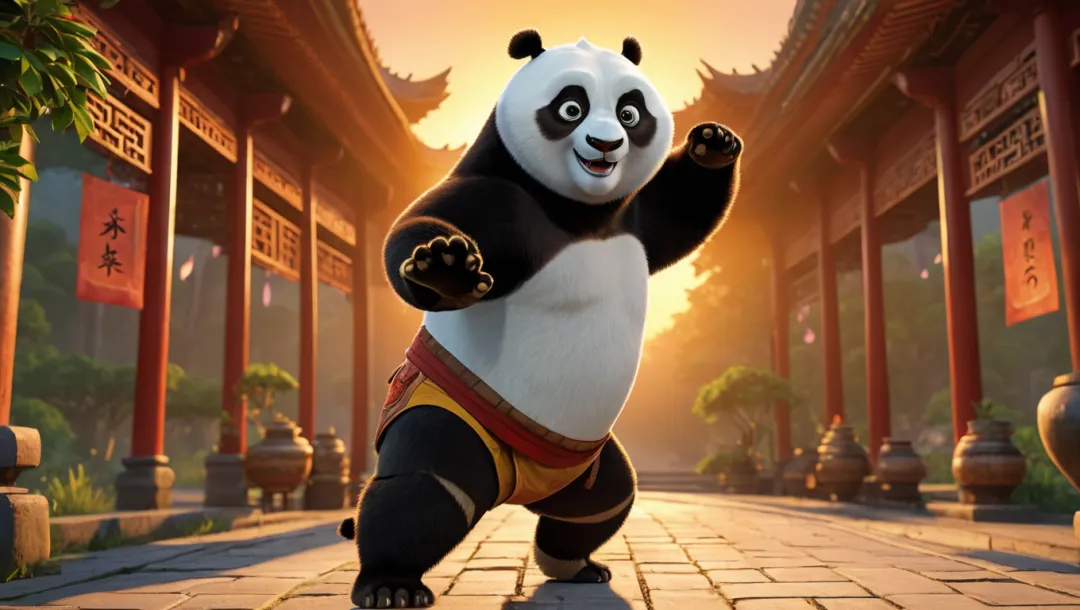 Kung Fu Panda: Amerika multfilm dunyosining yangi zavqi