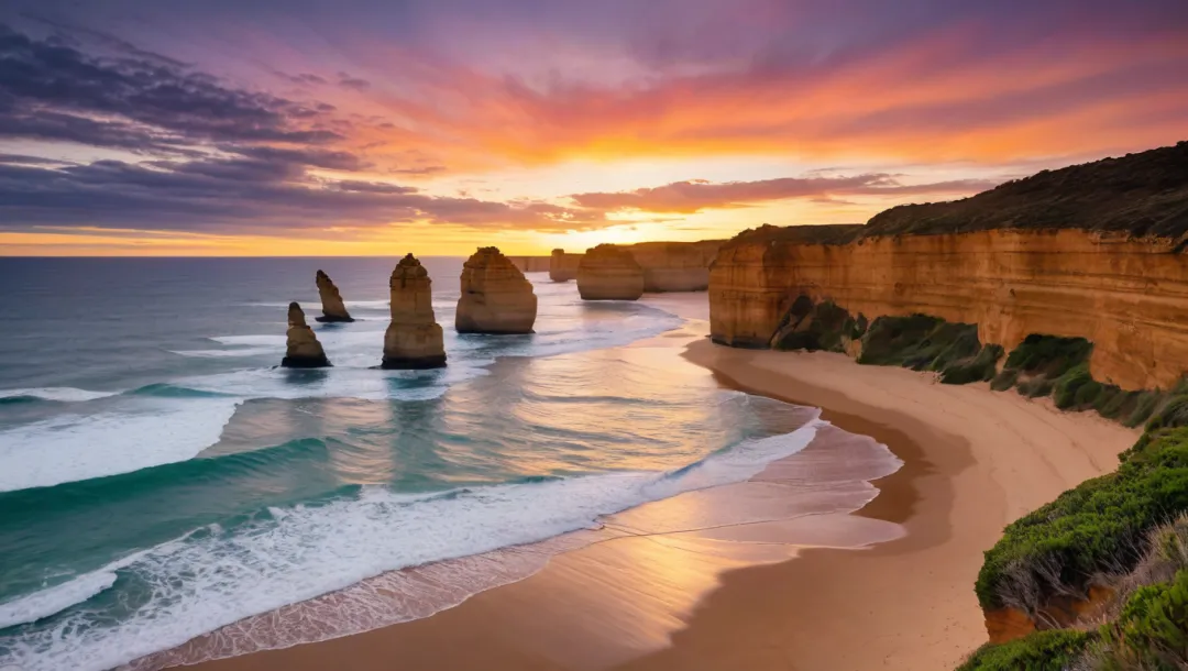 Twelve Apostles Rock Beckons Adventurers