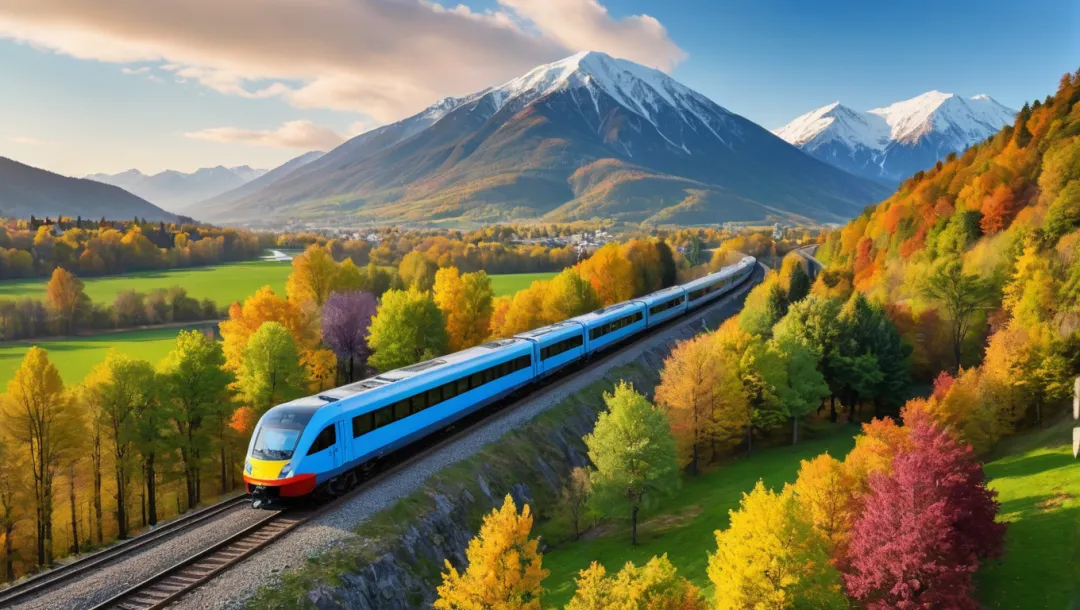 Seasonal Splendor by Rail