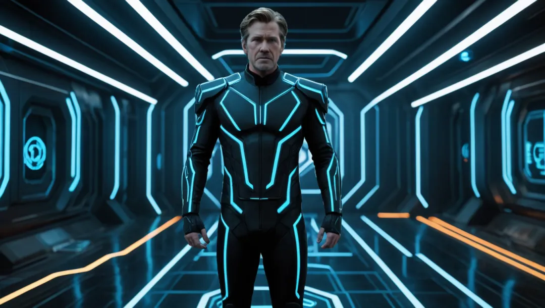 เควิน ฟลินน์ แสดงสองบทบาทใน Tron: Legacy