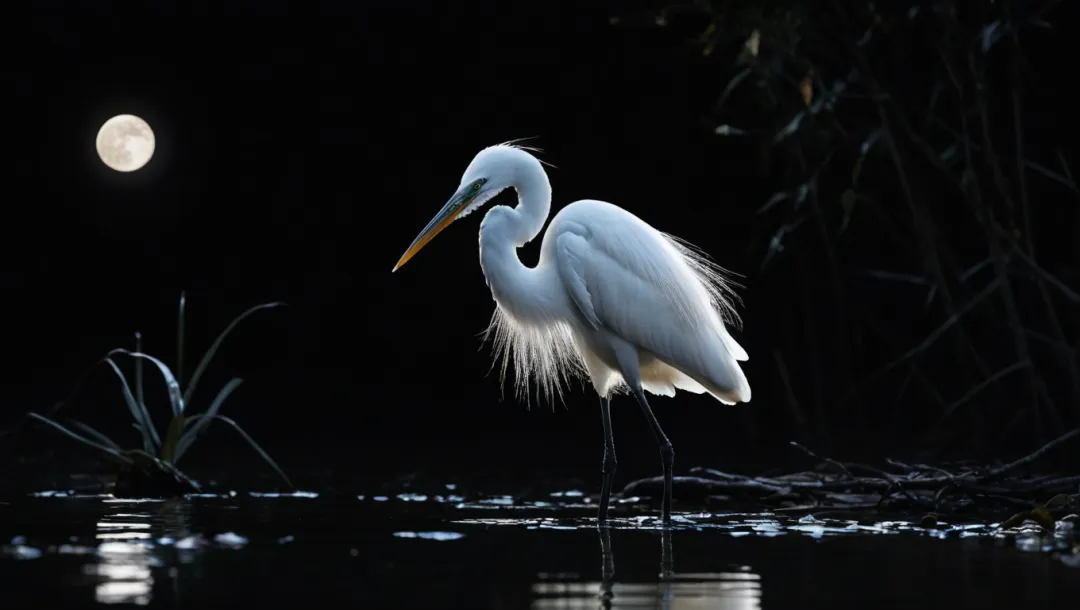 La noche en que una garza se tornó leyenda