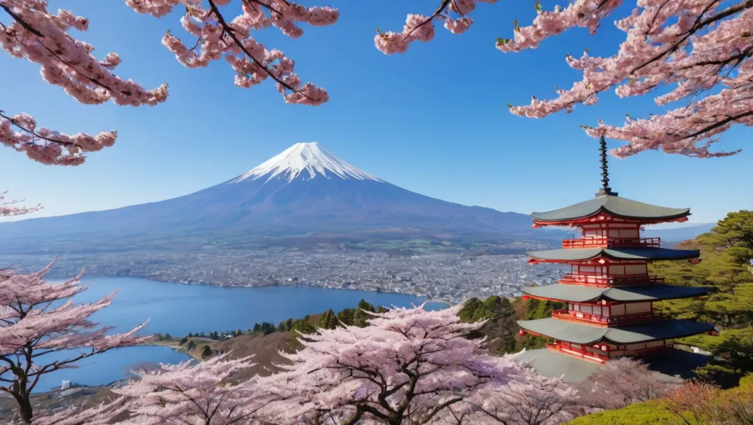 Majestic Fuji Beckons Travelers