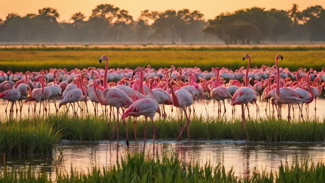 ¿El encanto rosado de la naturaleza?