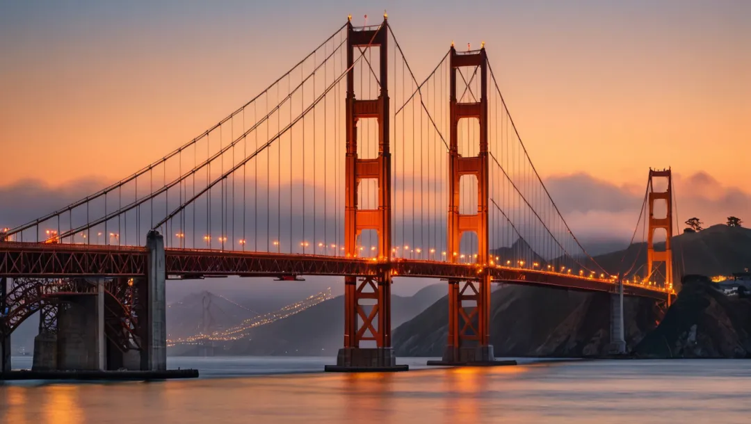 Bí mật đằng sau sắc vàng của Cầu Golden Gate