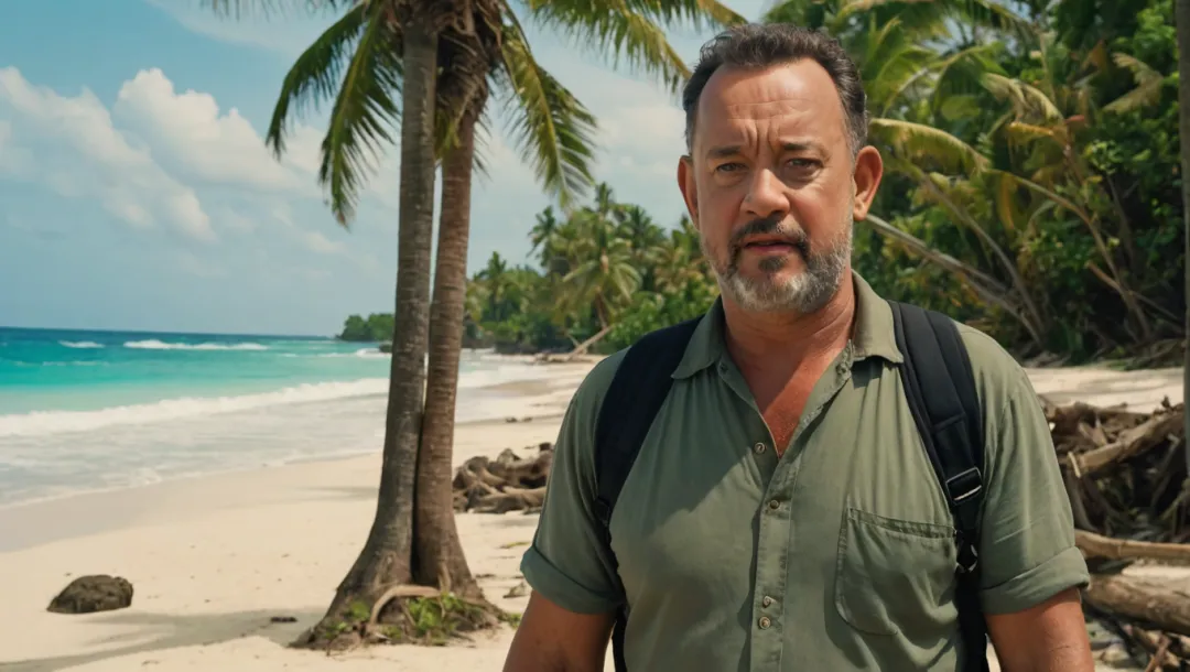 Accidente aéreo: Hanks sobrevive en isla desierta