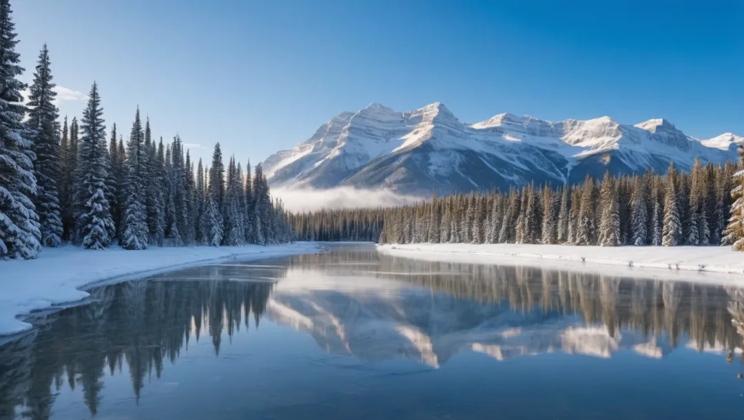 ¿Nieve eterna en Alberta?