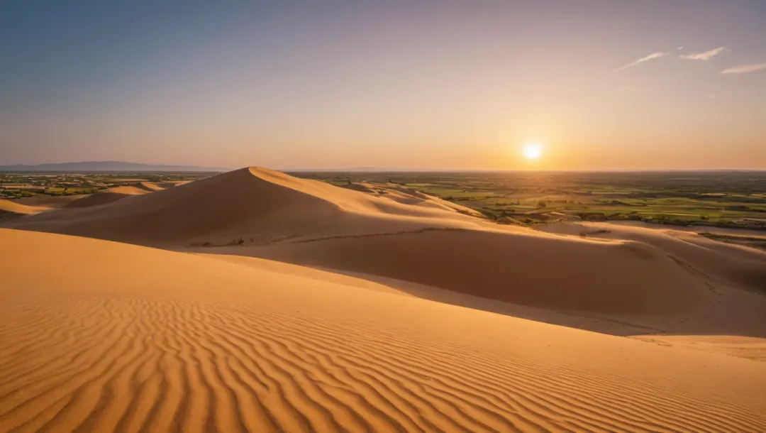 أسرار رمال الصحراء تجذب عشاق التصوير