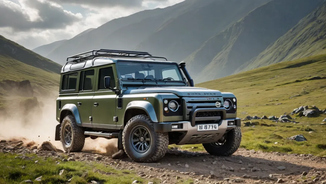 Land Rover Defender Conquers Terrain