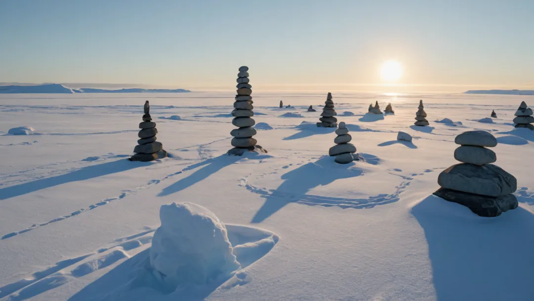 Inuit toshaklaridan belgi sifatida