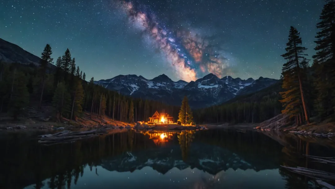 Cielo estrellado en Colorado: ¡Una vista de ensueño!