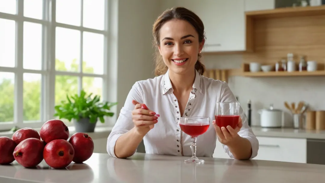 O poder do suco de romã na sua dieta!