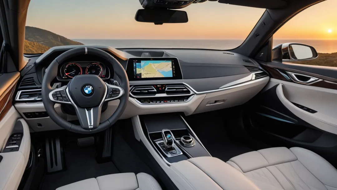 BMW iX көлігінің тамаша көрінісі!