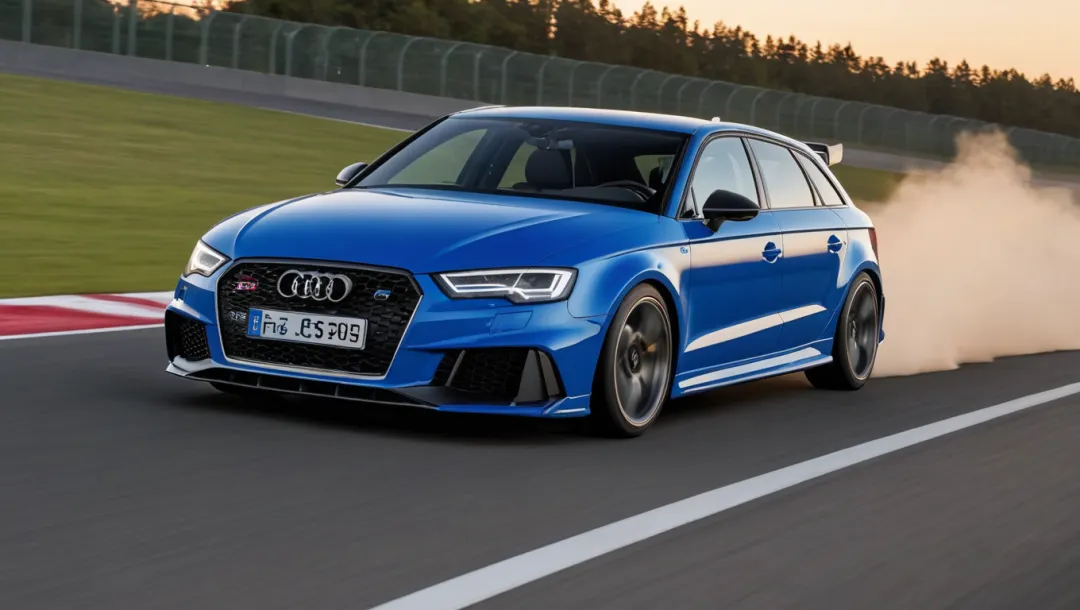 Audi RS3 Sportback kuchini namoyish etdi