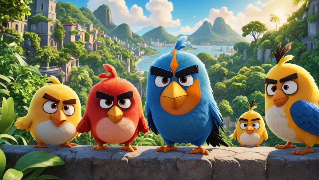 Angry Birds ilhomidagi ‘Rio’ multfilmi!