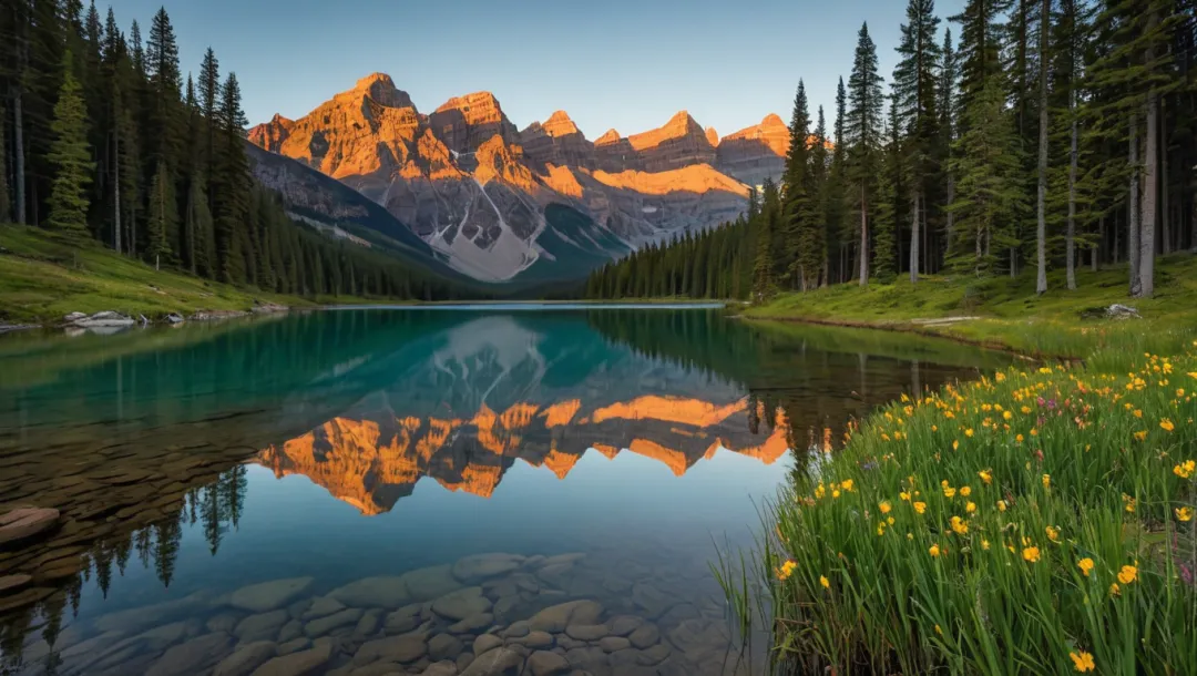 Banff shahri to’rt fasl dam olish joyi