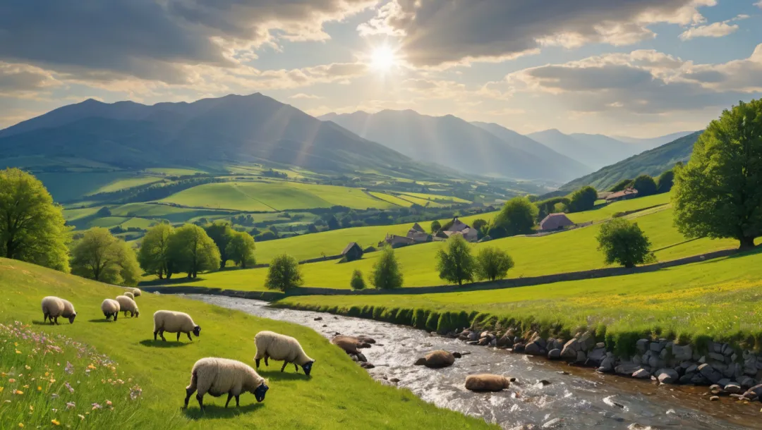 Yevropa pastoral manzaralari sizni hayratda qoldiradi!