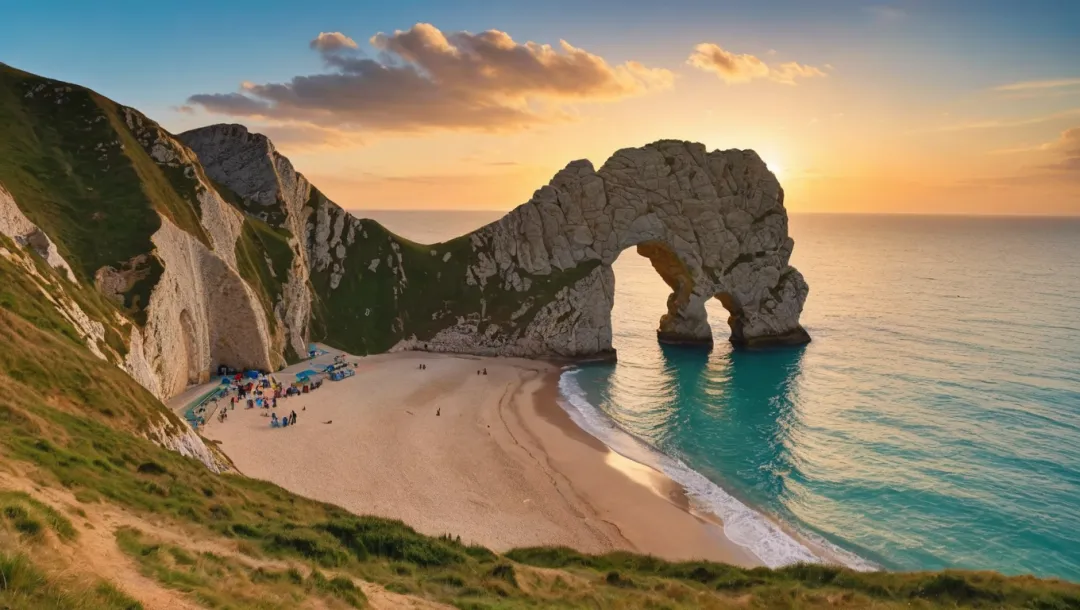 Khám phá vẻ đẹp của cổng đá Durdle Door