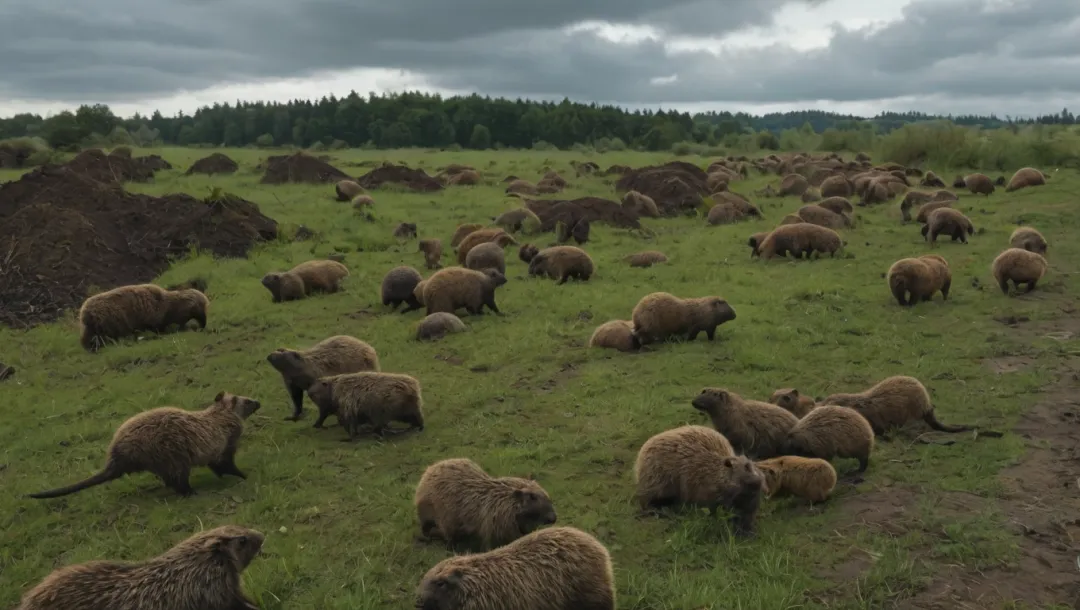 50,000 Musang Tanah ‘Menyerang’ Belgium!