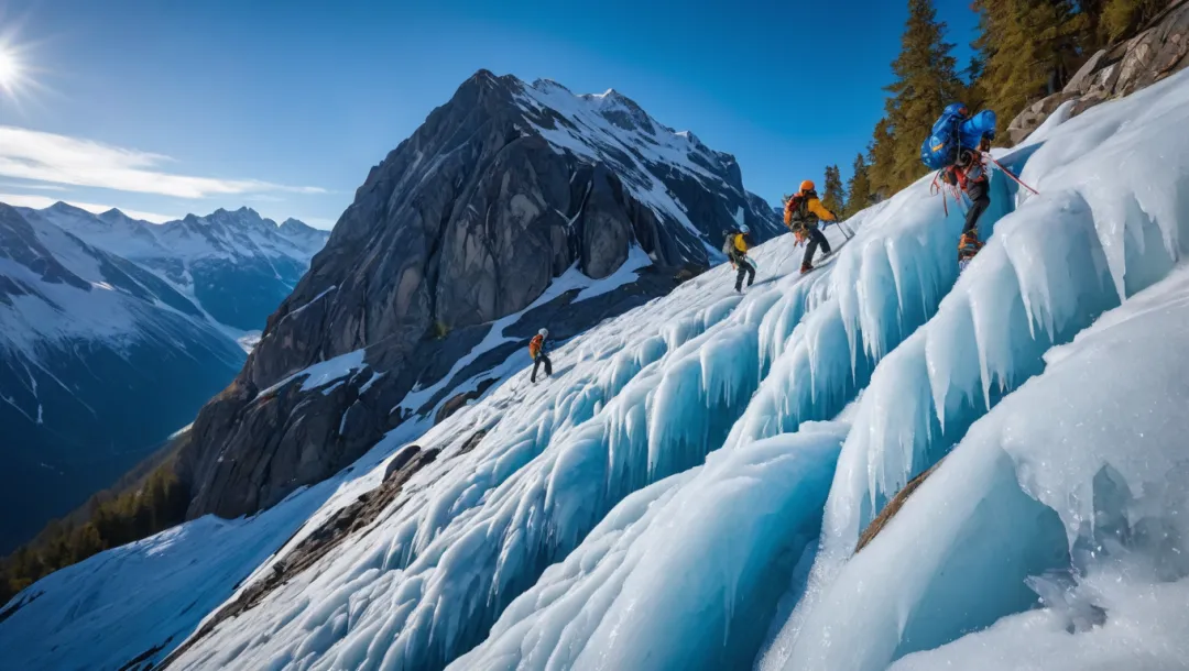 Desafío extremo: Hiking en hielo azul