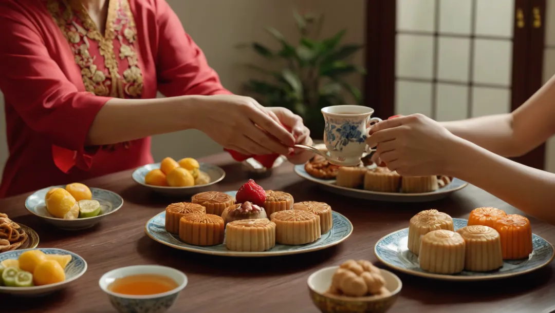 Sambutan Meriah Pesta Kuih Bulan