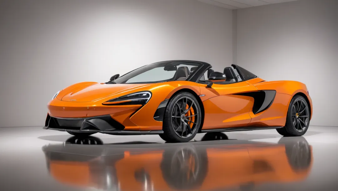 McLaren Spider bilan tezlik va go’zallik