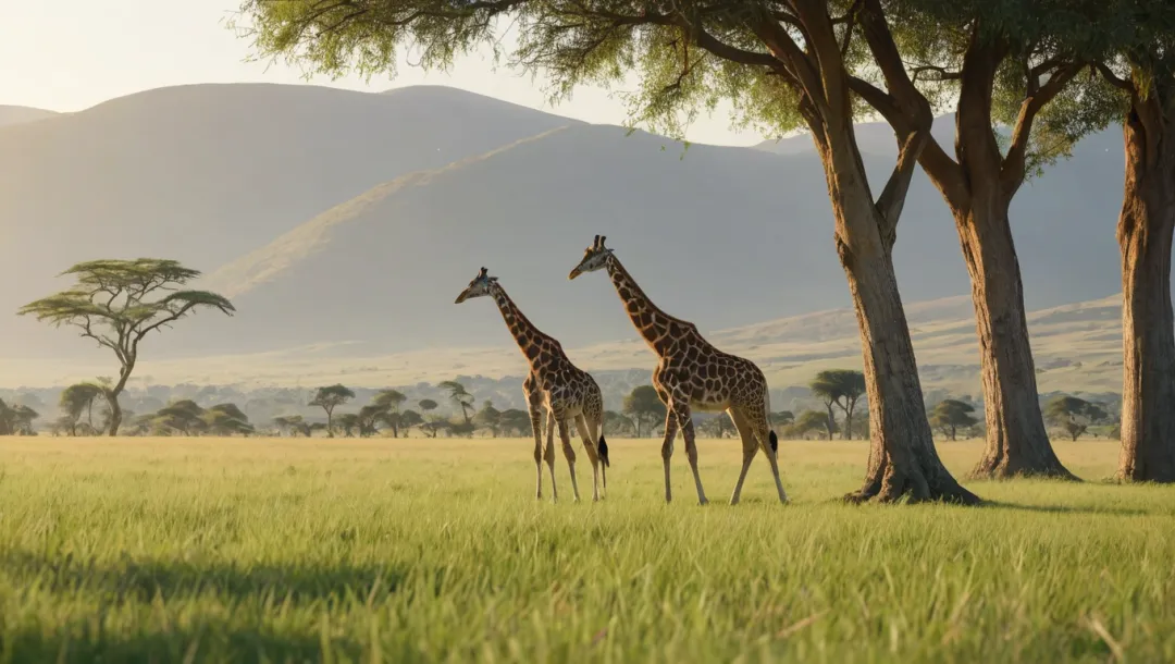 Giraffes Galore: A Savannah Spectacle