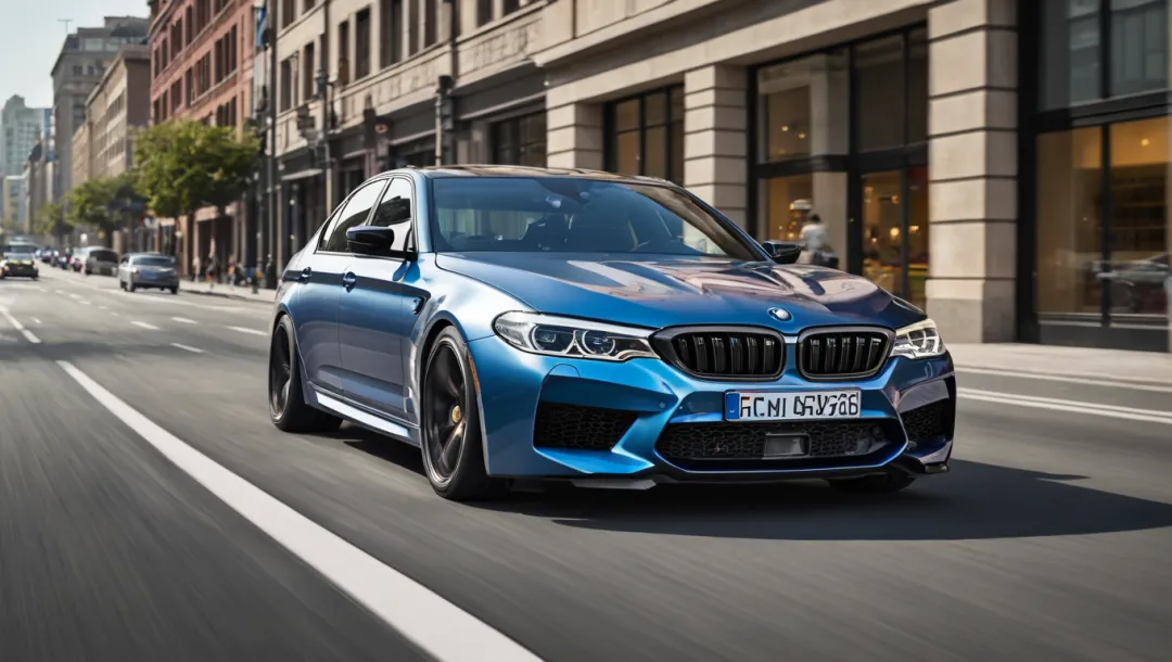 BMW M5 жаңартылған техникасымен таң қалдырады