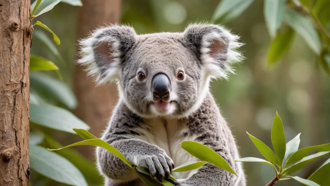 Koala Australia Mencuri Ribuan Tumbuhan!