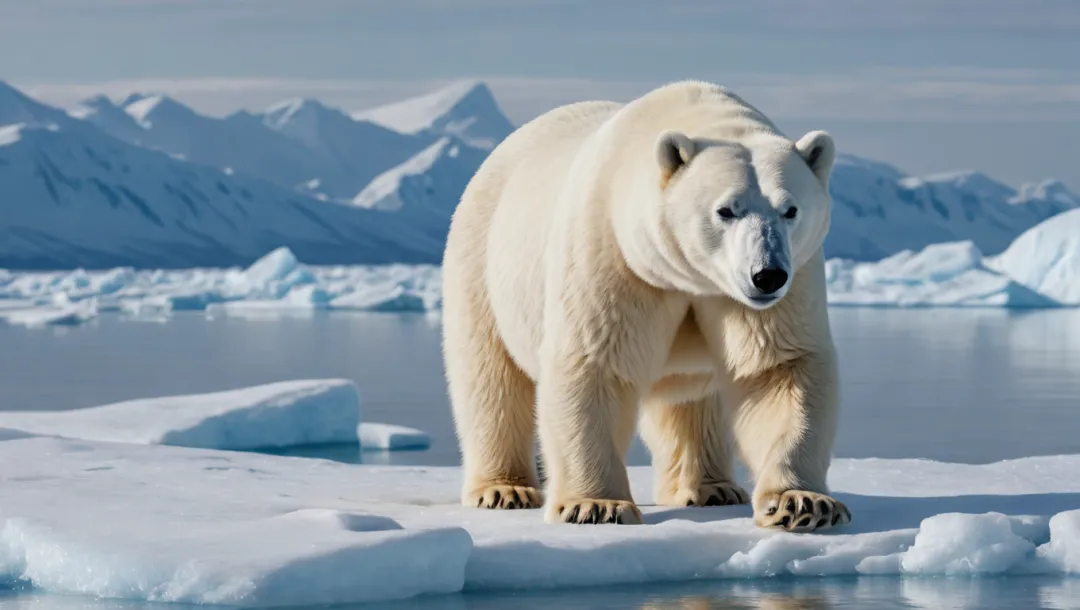 Polar Bear’s Ingenious Clean-Up Strategy