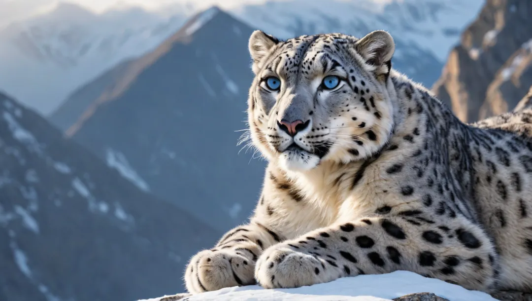 ¿Por qué es tan esquivo el leopardo de las nieves?