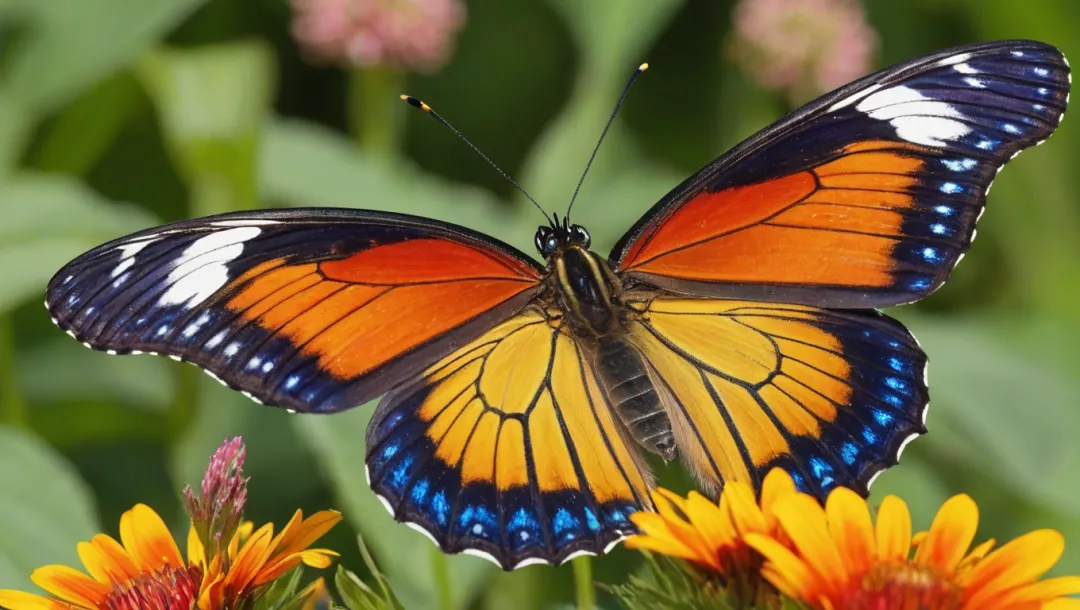 Mariposas: un arcoíris en el aire