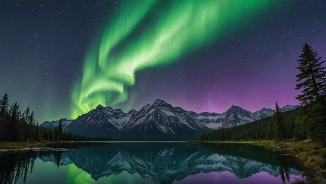 Merentasi Langit Malam, Aurora Menakjubkan!