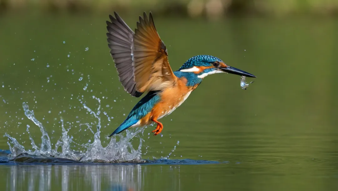 Kingfishers Dazzle Onlookers