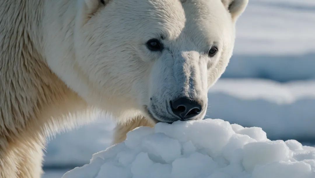 La capa protectora del oso polar