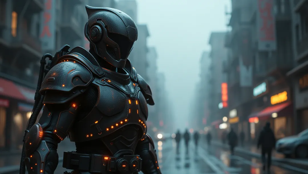 Epic RPG Merges Features of Cyberpunk 2077 and Dark Souls