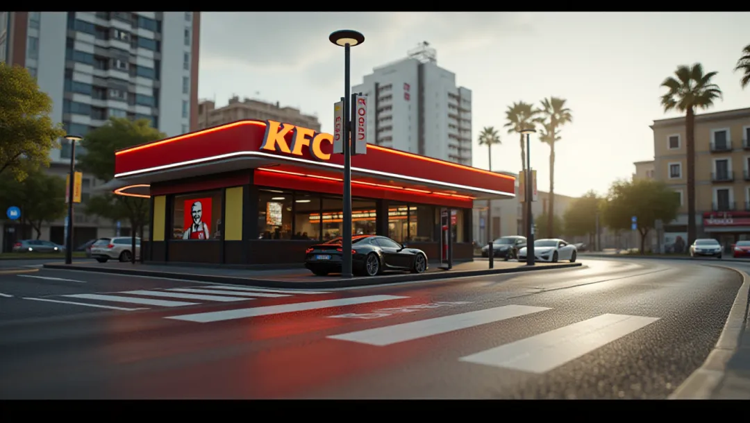 KFC and Xbox Launch Spanish Drive-Thrus in Forza