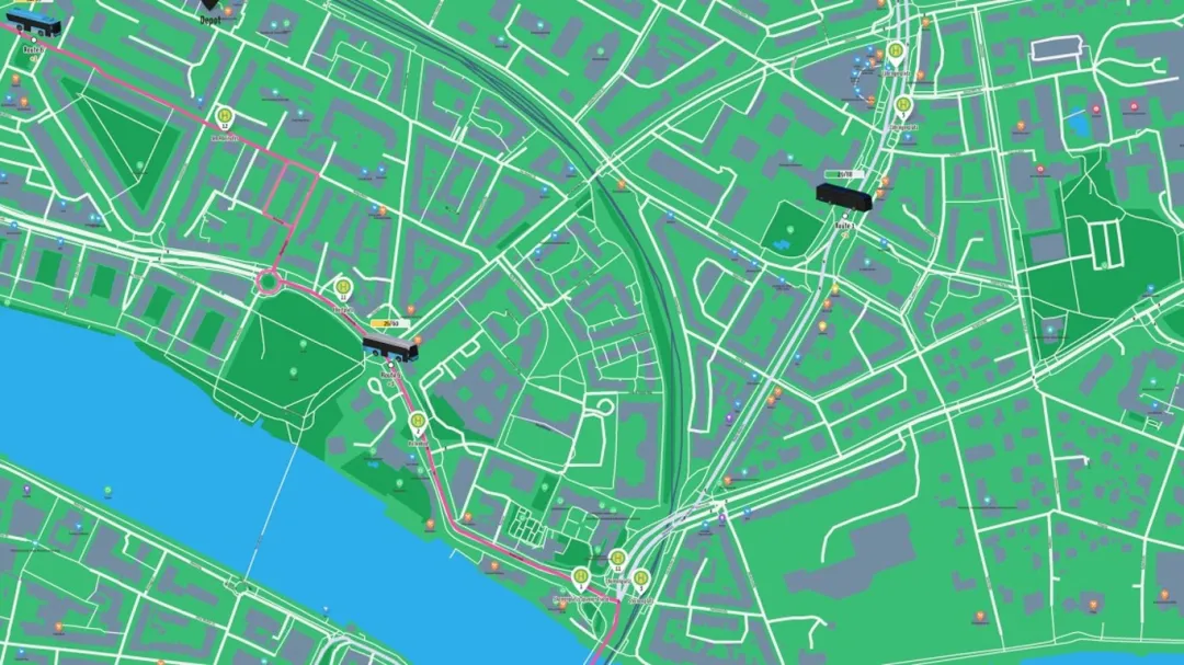 Mapping Reality Into Farming and Transit Games