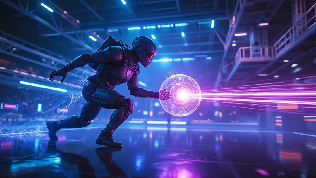 Shueisha Games Unveils BAKUDO, a Futuristic Boss-Rush Action Title