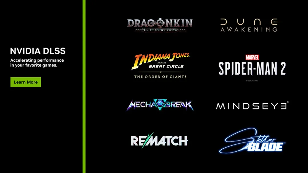 DLSS 4 Multi Frame Boost Expands to 8 More Games