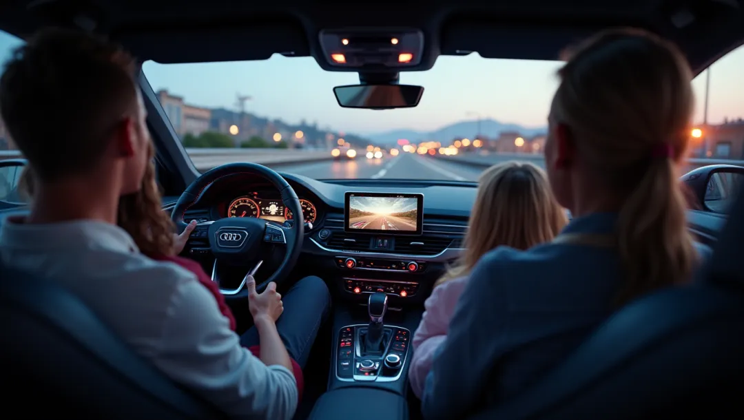 Audi Unveils In-Car Gaming Experience