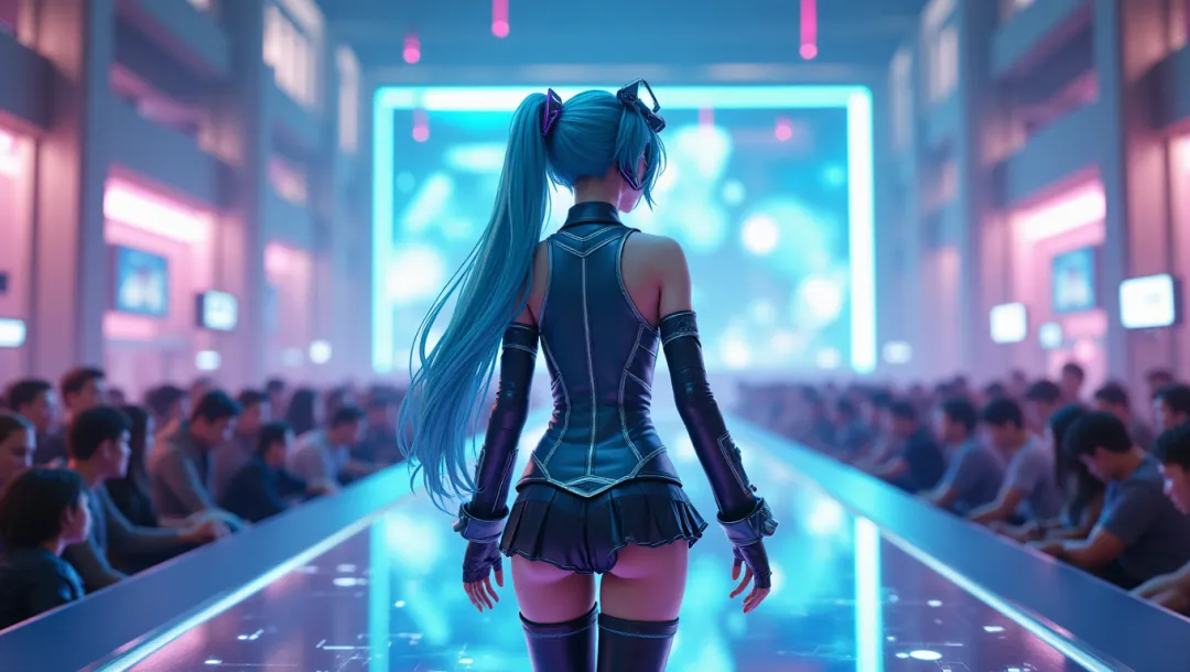 Hatsune Miku Unveils Exclusive Gaming Merchandise at Anime Expo