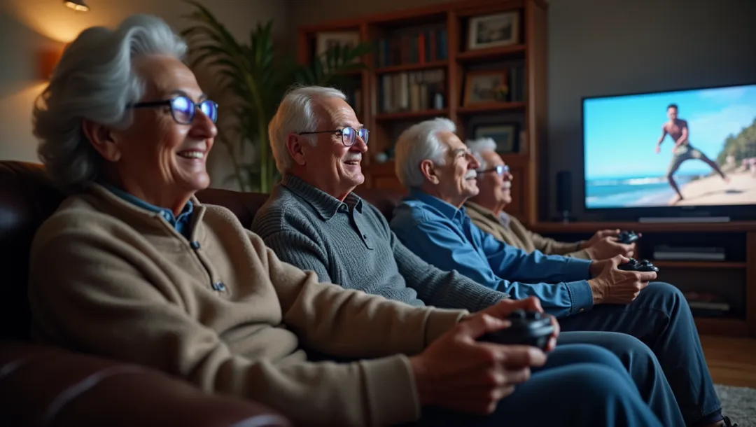Elder Gamers Rewrite Age Stereotypes