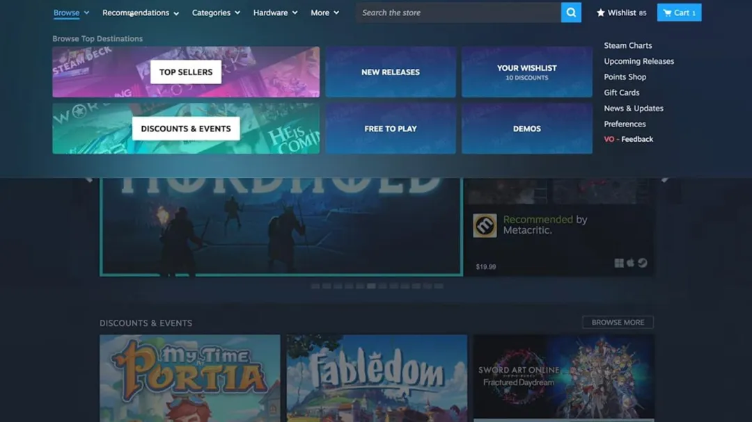 Steam Enhances Storefront to Make Game Discovery Easier and Better